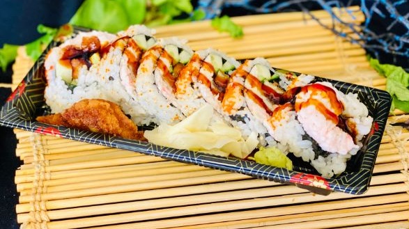 Special sushi rolls at Yi Sushi-Go in Bayonne, NJ
