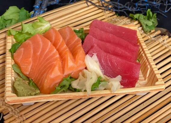 Fresh sashimi at Yi Sushi-Go in Bayonne, NJ